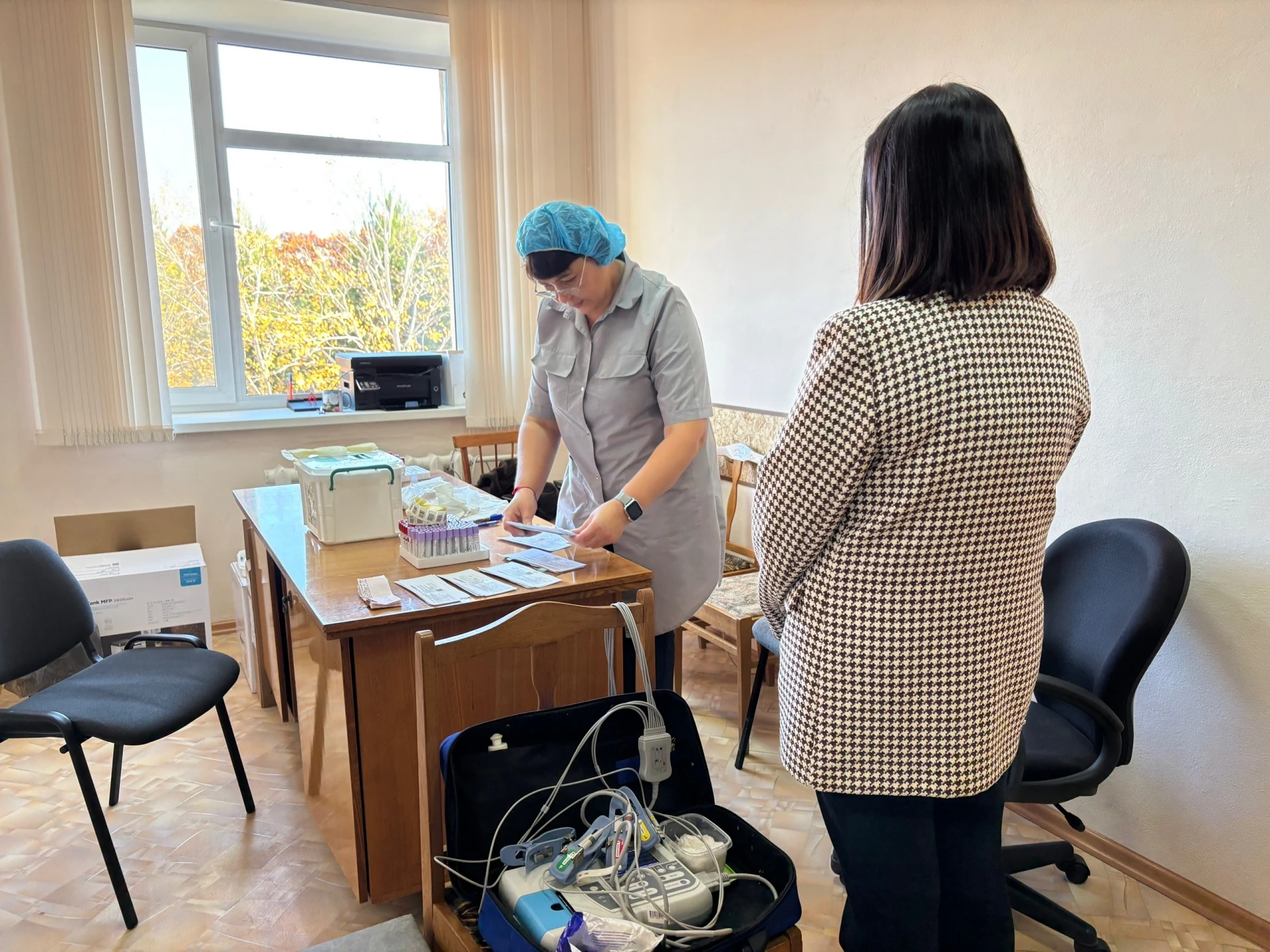 Диспансеризация без отрыва от работы