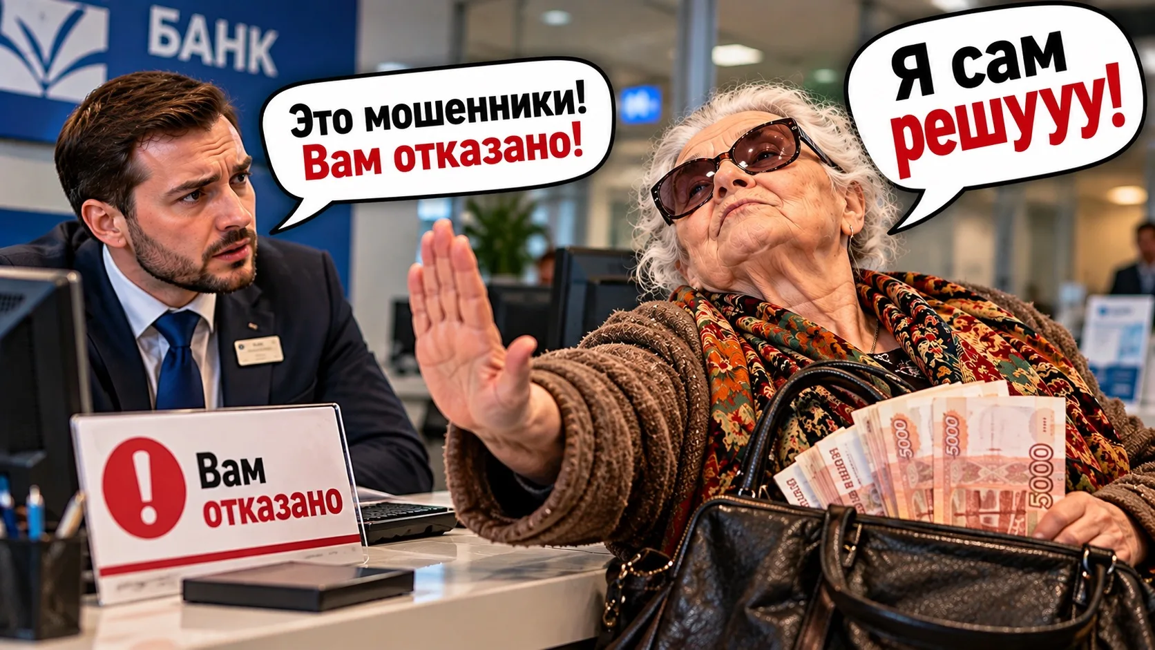 🚨 На Камчатке пенсионерка отдала мошенникам 6 миллионов рублей, несмотря на два отказа...