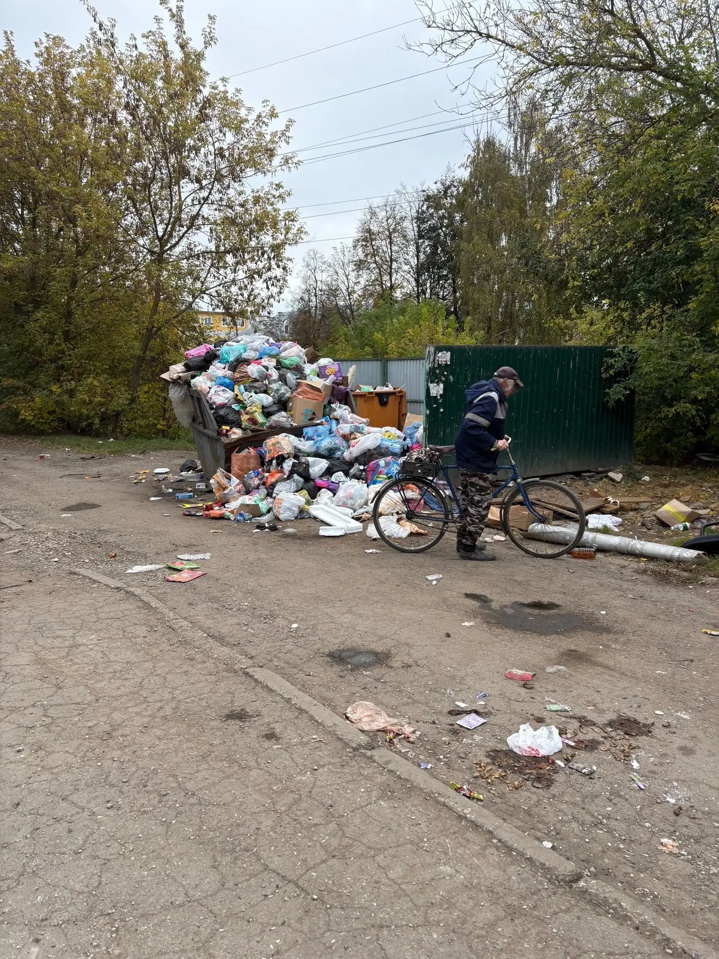 ‼️ЧП‼️Новомосковск УЛ.Депо‼️Мусорный полигон‼️С места событий ⚠️