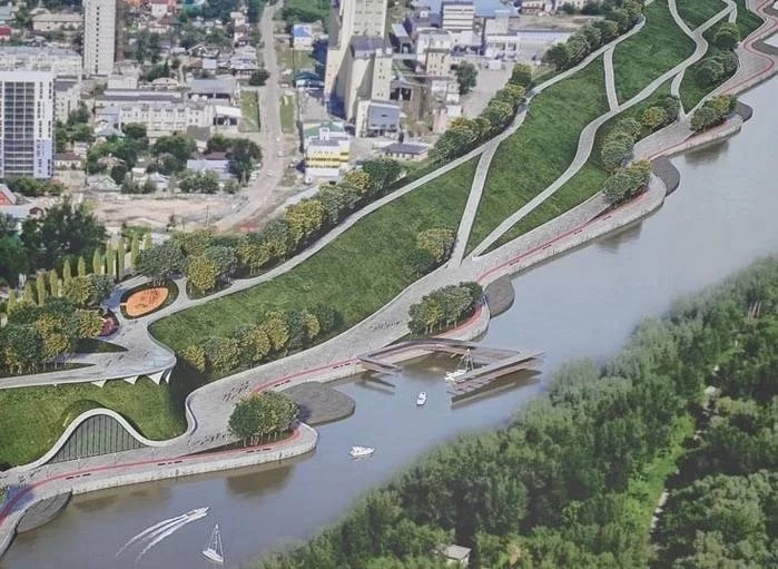 В Барнауле планируется создание новой набережной