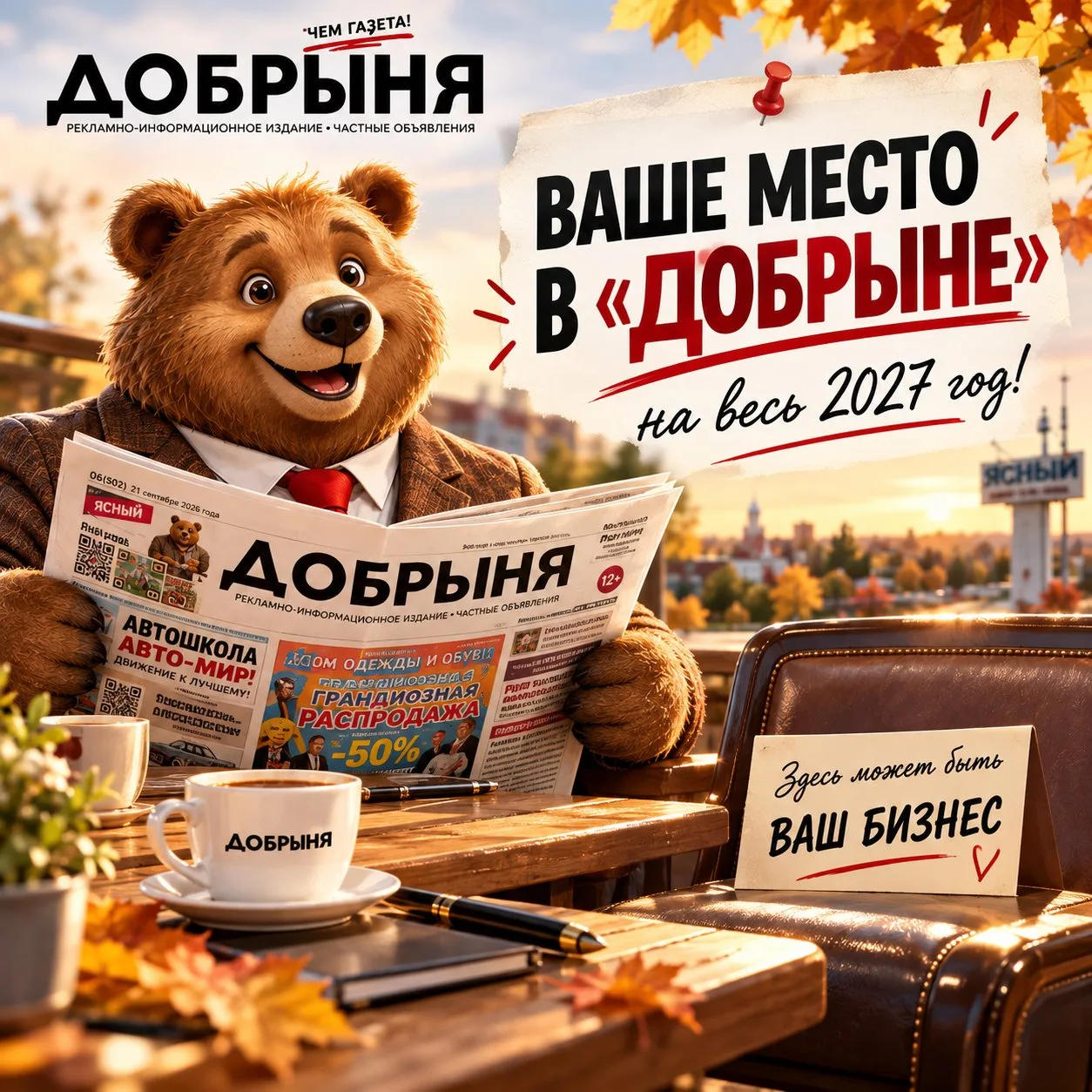 «ДОБРЫНЯ» ФОРМИРУЕТ ПАРТНЁРСКИЙ СОСТАВ НА 2027 ГОД