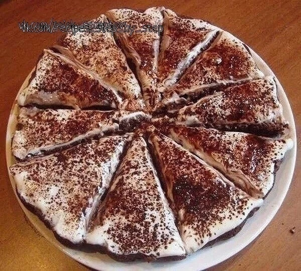 Лёгкий торт "Тает во рту"😍