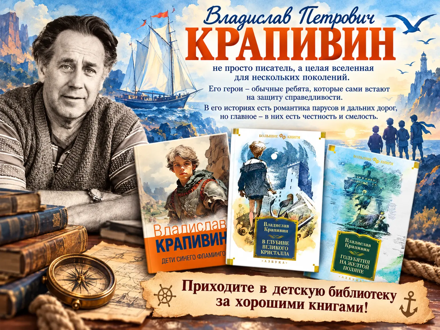 📚Если вы росли на книгах, где мальчишки не просто мечтают, а берут ответственность на ...