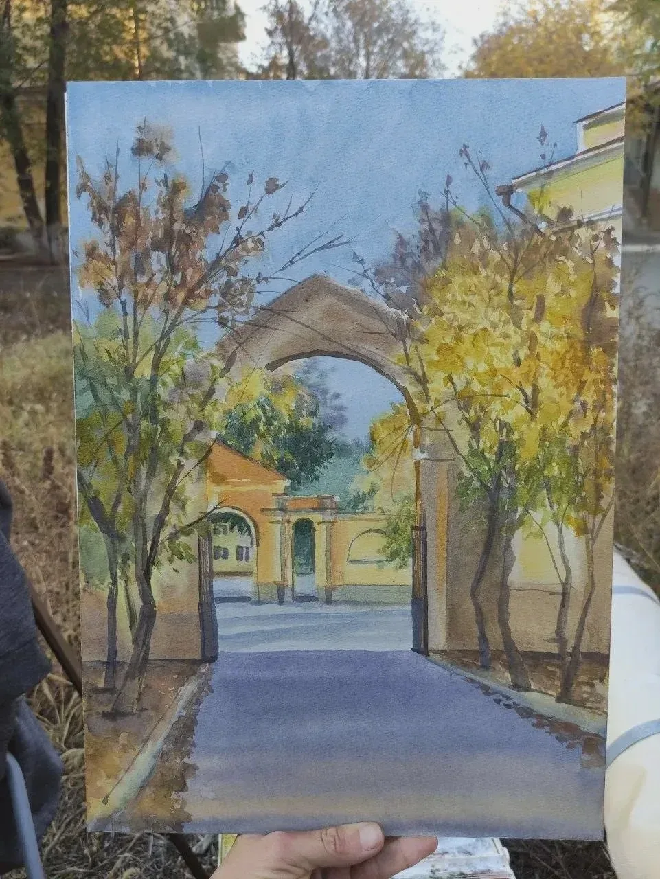 Осень на улице Богдана Хмельницкого