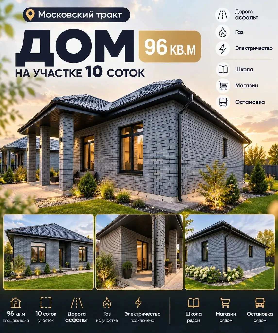 Готовые дома от застройщика