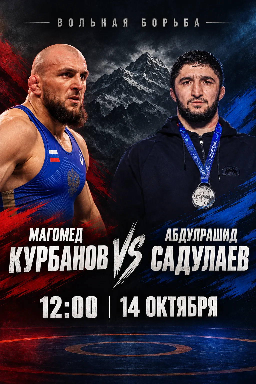Садулаев и Курбанов поборются за путевку на чемпионат мира