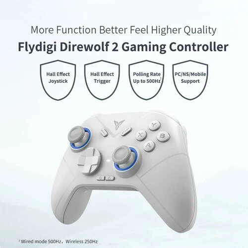 Хочешь играть ещё круче? Попробуй беспроводной геймпад Flydigi Direwolf 2 — с ним управ...