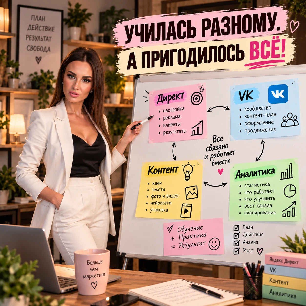💡 УЧИЛАСЬ РАЗНОМУ. А ПРИГОДИЛОСЬ ВСЁ!