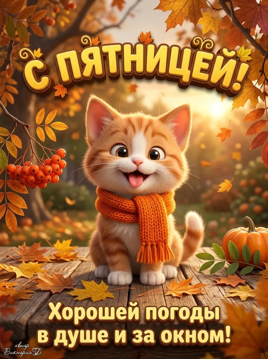 Хорошей погоды в душе и за окном!