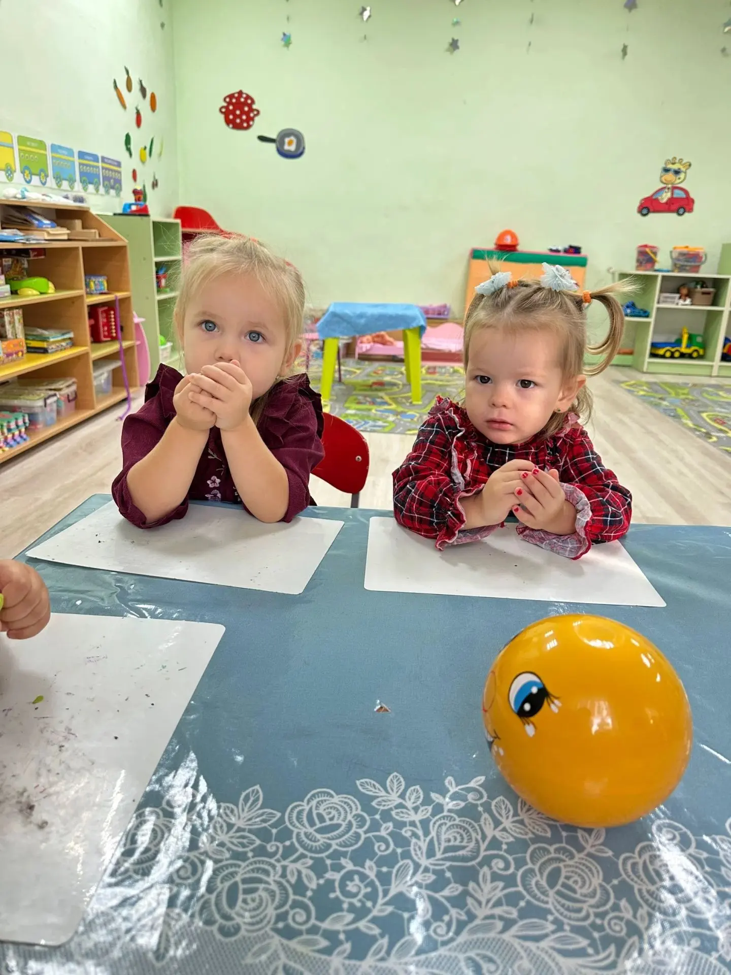 Лепка «Колобок» в младшей группе 🥯🧡