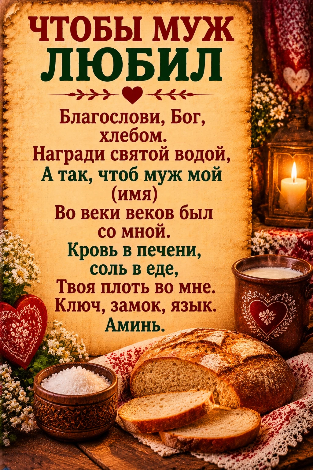ЧТОБЫ В СЕМЬЕ БЫЛА ЛЮБОВЬ ❤️