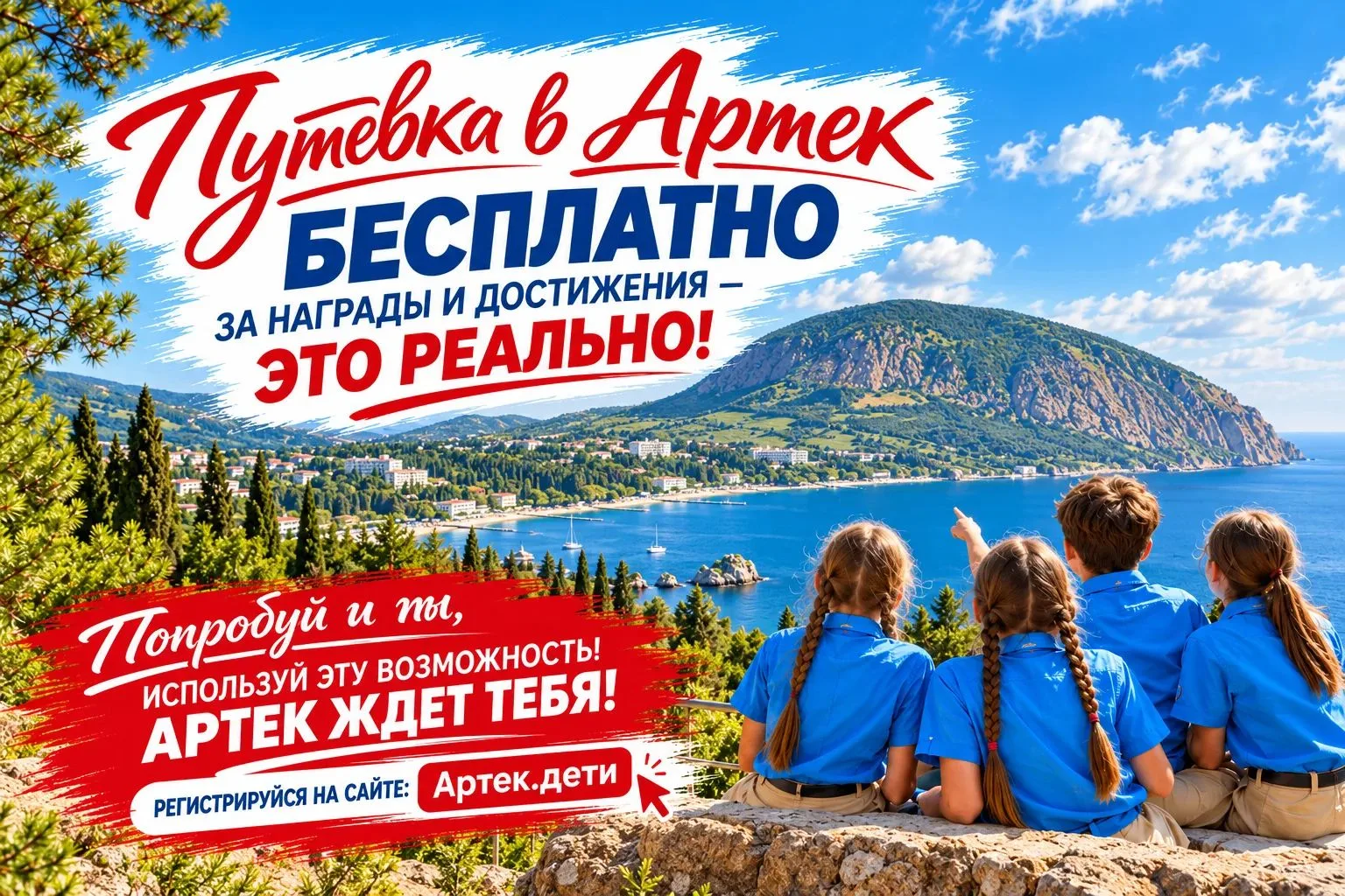 Хочешь в «Артек»? Это проще, чем кажется! ✨