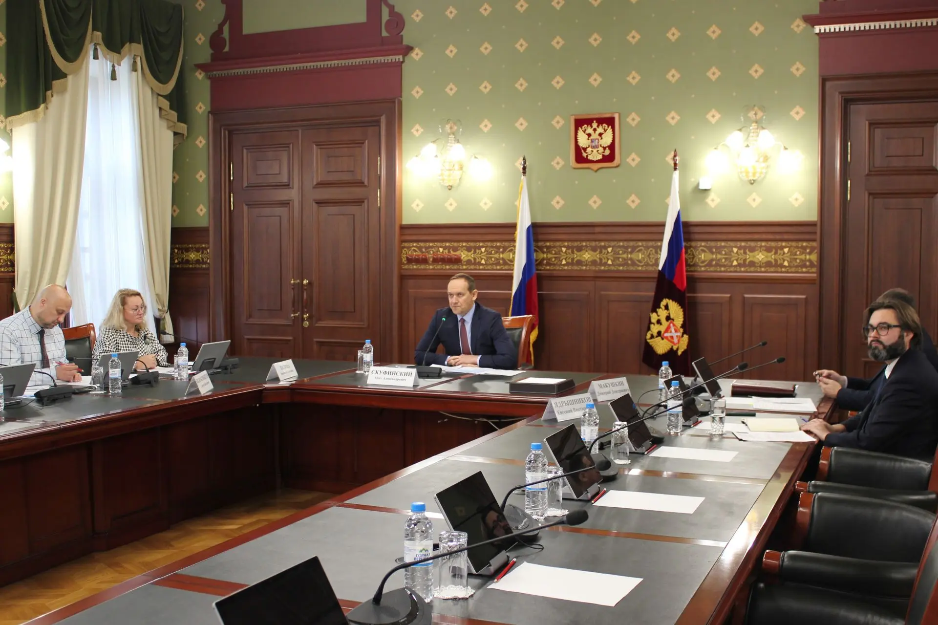 💼 Руководитель Росреестра Олег Скуфинский в режиме ВКС провел рабочее совещание с сотр...