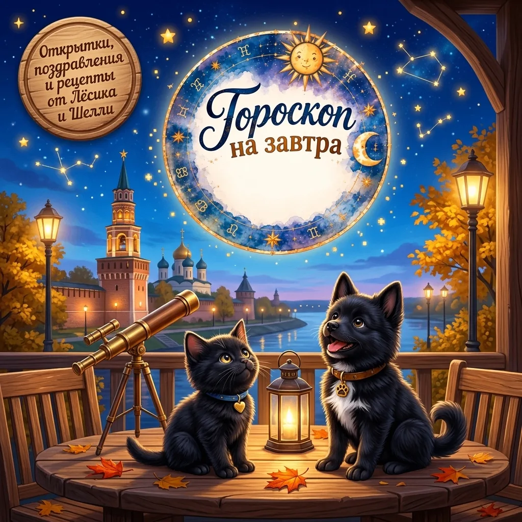 ЗВЁЗДНЫЙ ВЕСТНИК: ГОРОСКОП НА ЗАВТРА, 14 ОКТЯБРЯ ✨🐾— Шелли, взгляни на вечернее небо н...
