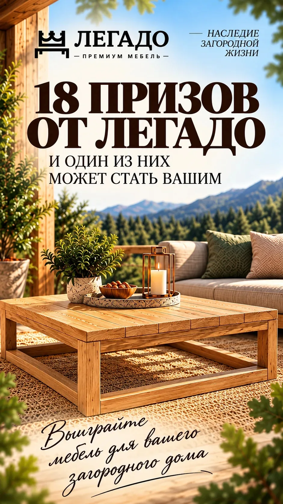 18 ПРИЗОВ ОТ ЛЕГАДО