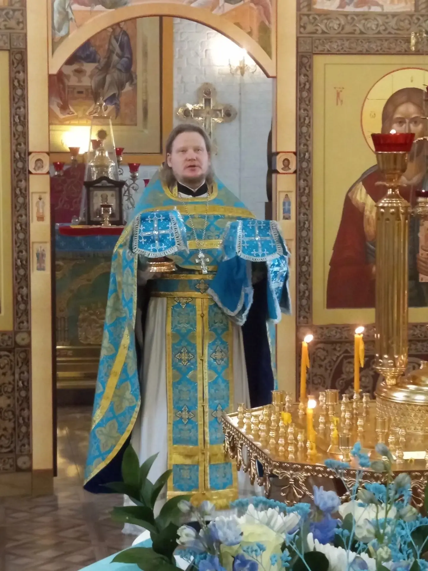 💐 Поздравляем нашего дорого батюшку, настоятеля Храма в честь Николая Чудотворца в сел...