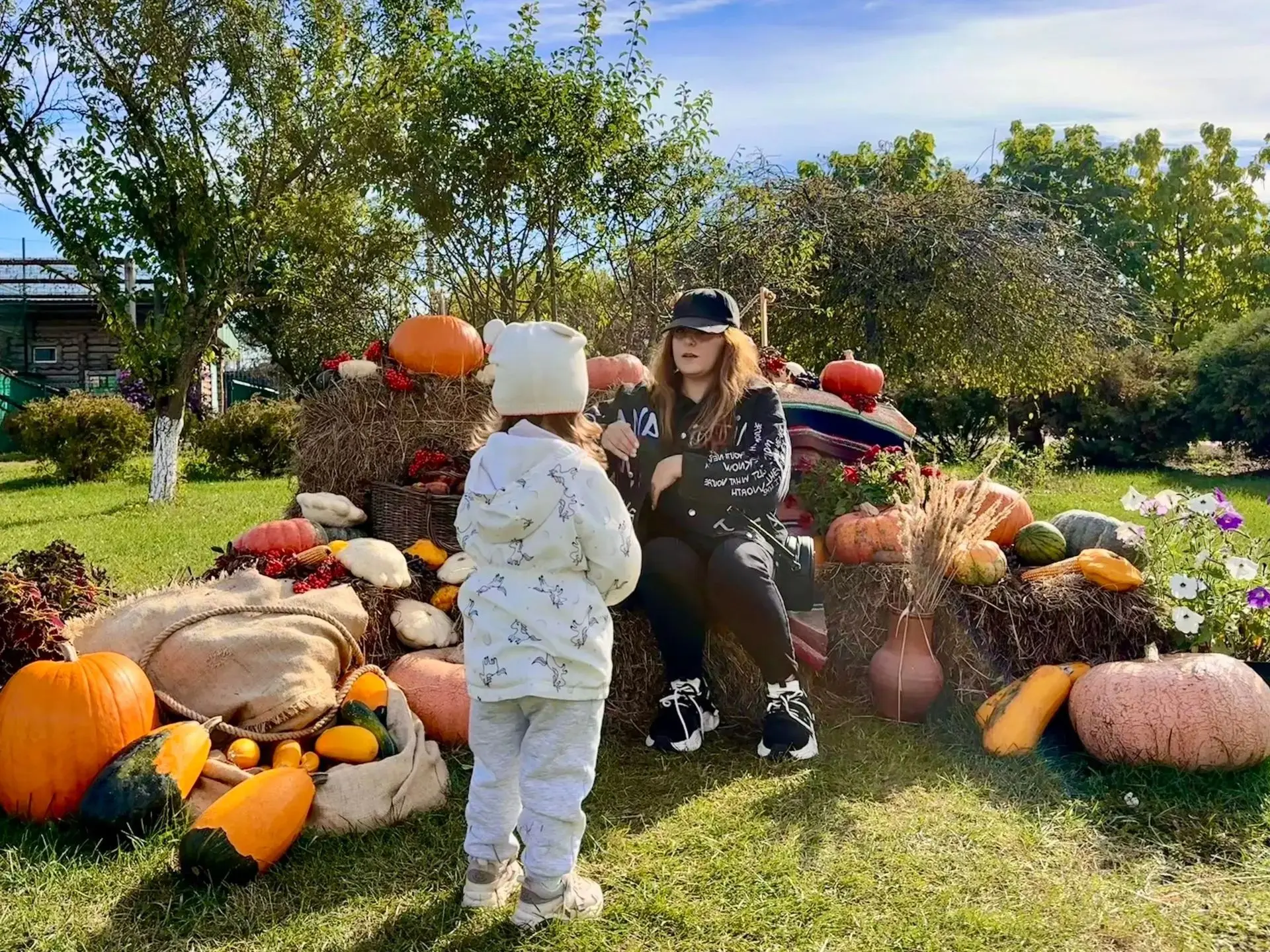 🎃 Новая фотозона в зоопарке