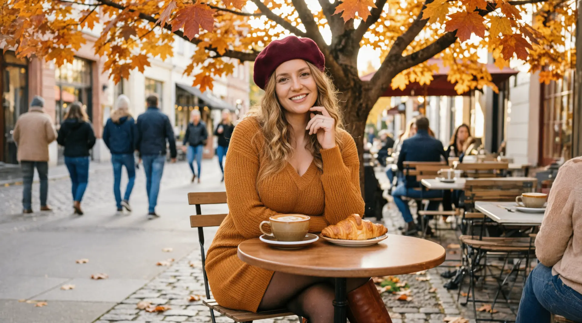 Осень в этом году особенно щедрая на краски 🍁 Золото, охра, бордо — будто кто-то рассы...