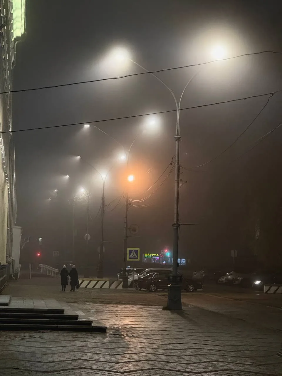 Вечерний туман в кадре Юлии Якубовской.