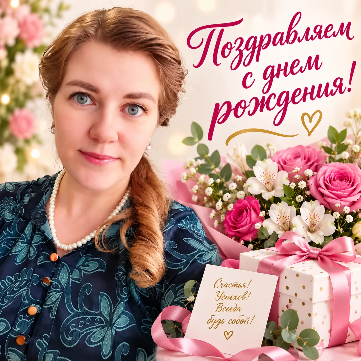 🎉Коллектив Центра семьи "Ужурский" поздравляет с ДНЕМ РОЖДЕНИЯ Ильину Юлию Георгиевну!