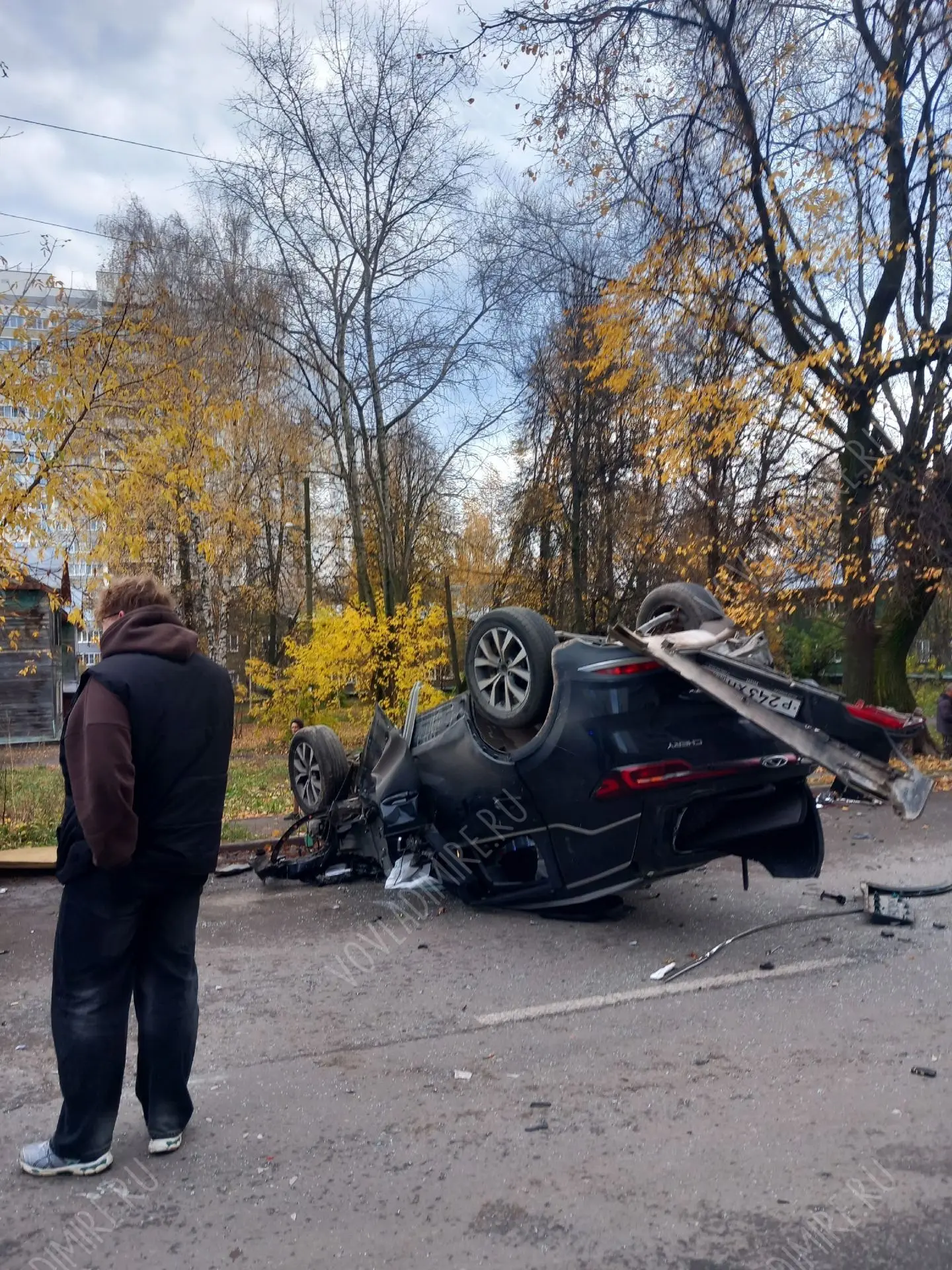 Авария на Полина Осипенко. Рядом с Северной..