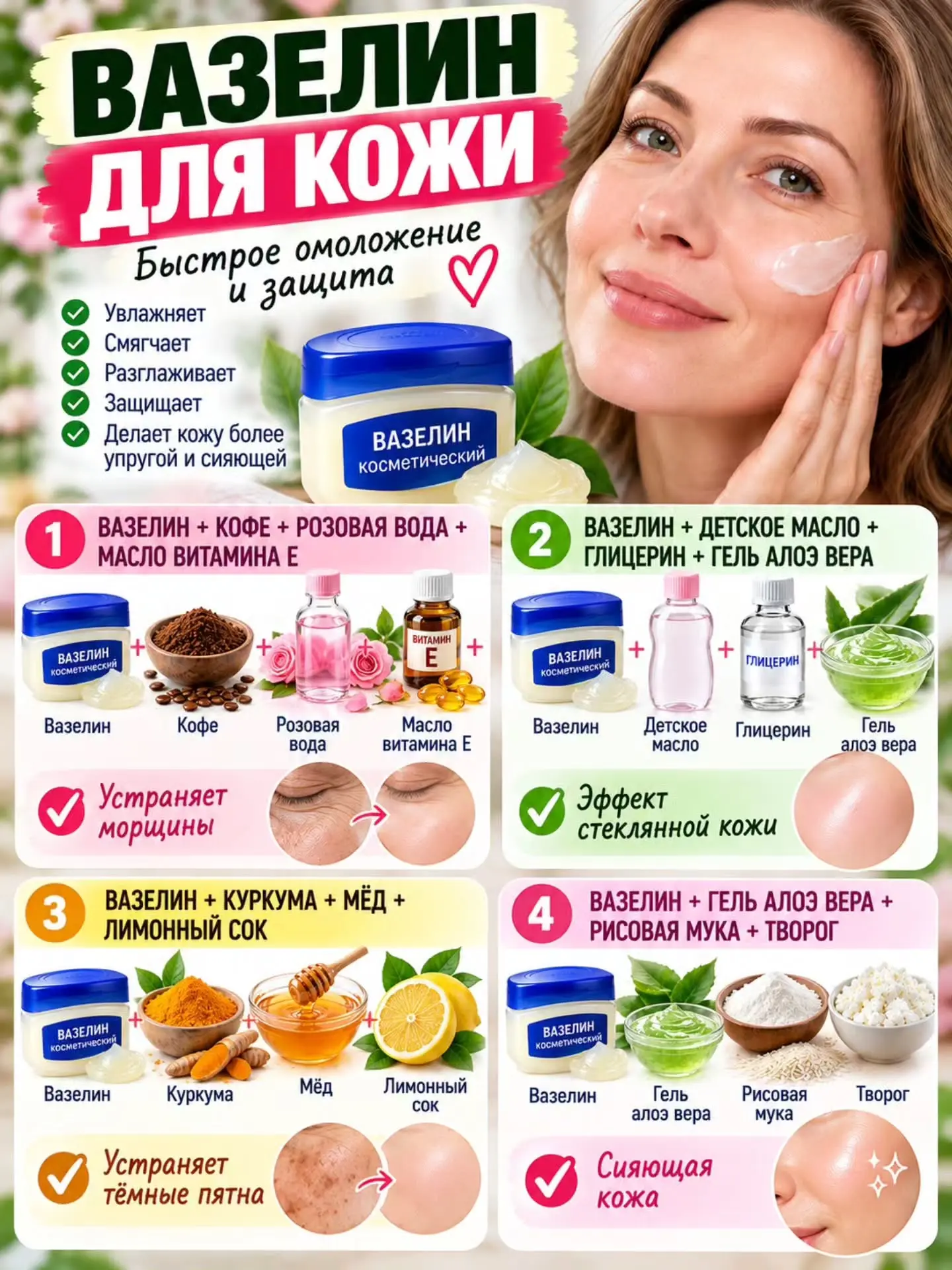 ⚕️ ВАЗЕЛИН ДЛЯ КОЖИ