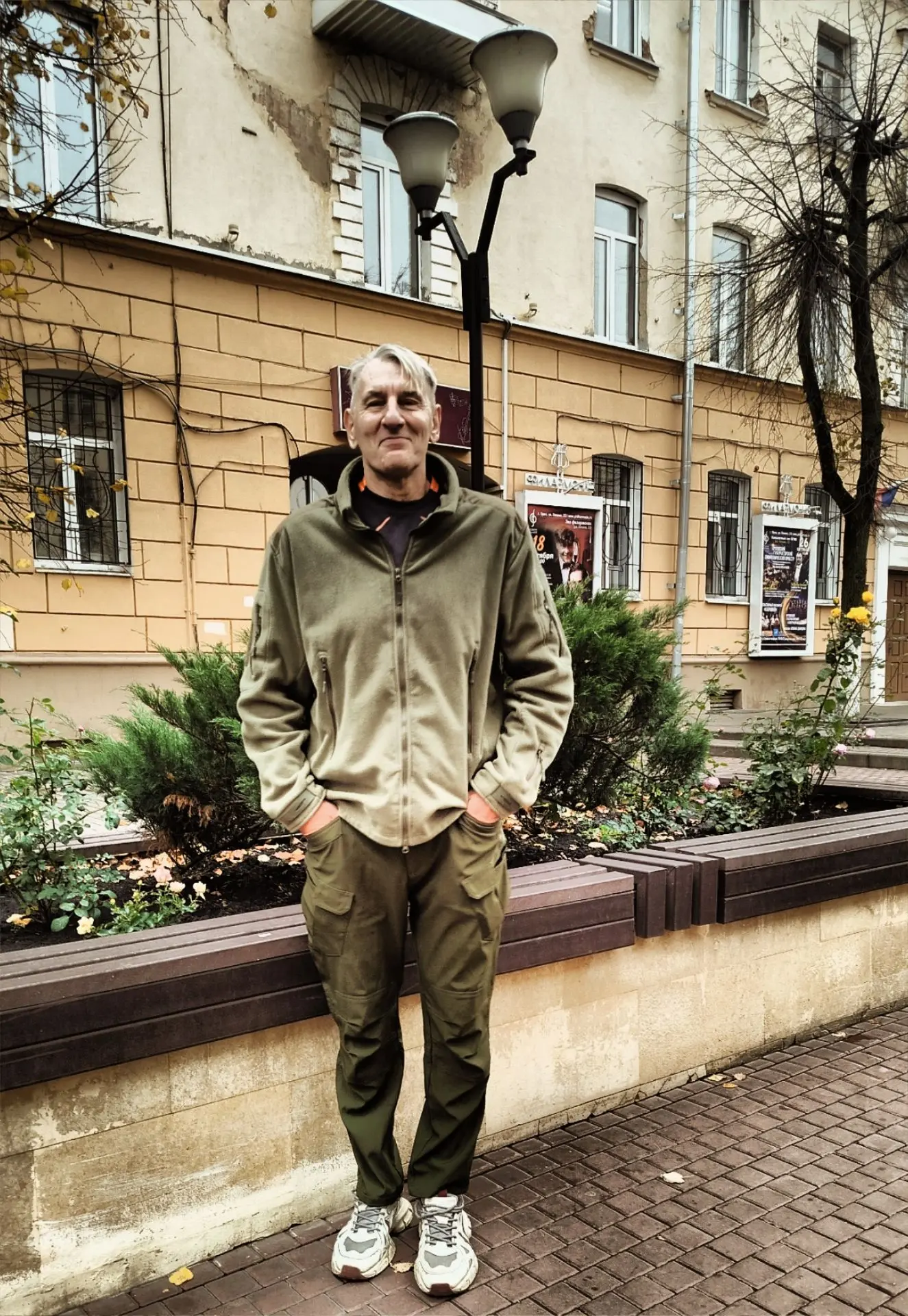 Вымытый Талвик в городе...