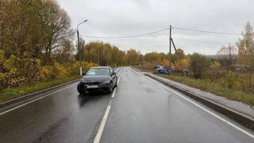 Вчера в Болхове произошла авария, которая едва не закончилась трагедией