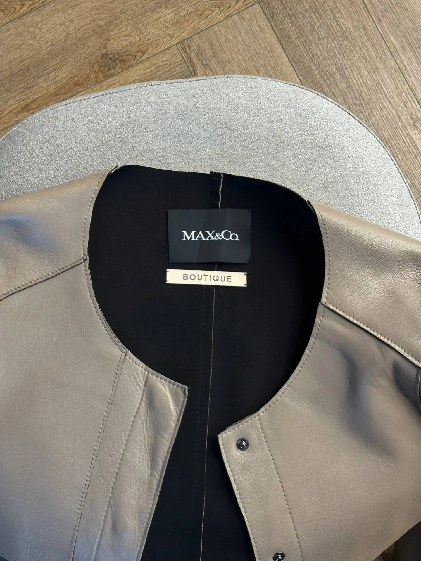 ❌❌❌Кожаный плащ Max&CO
