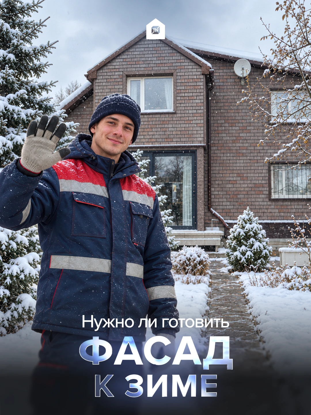 🏠Нужно ли готовить фасад к зиме?