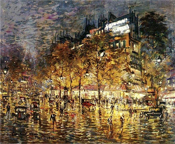 🎨 Магия ночного Парижа: Взгляд Константина Коровина