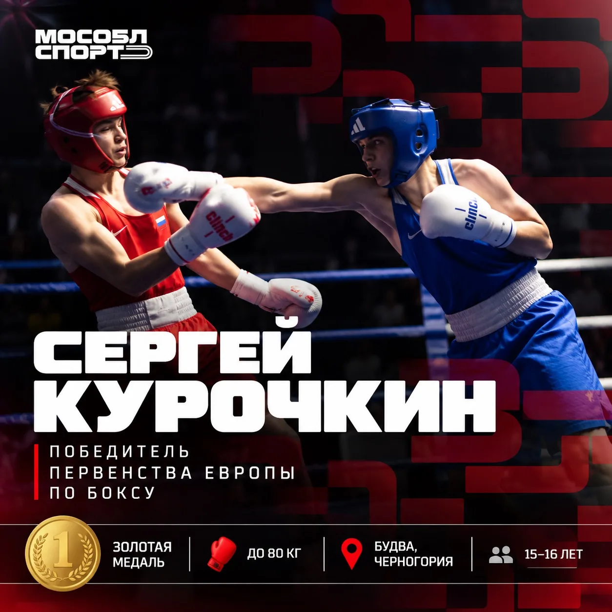 🥊 Подмосковный боксёр Сергей Курочкин завоевал золото первенства Европы