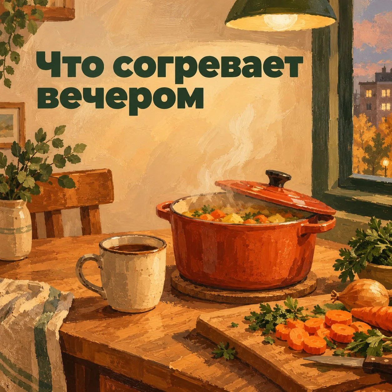 Соседи, с приходом холодов всё чаще хочется горячего.