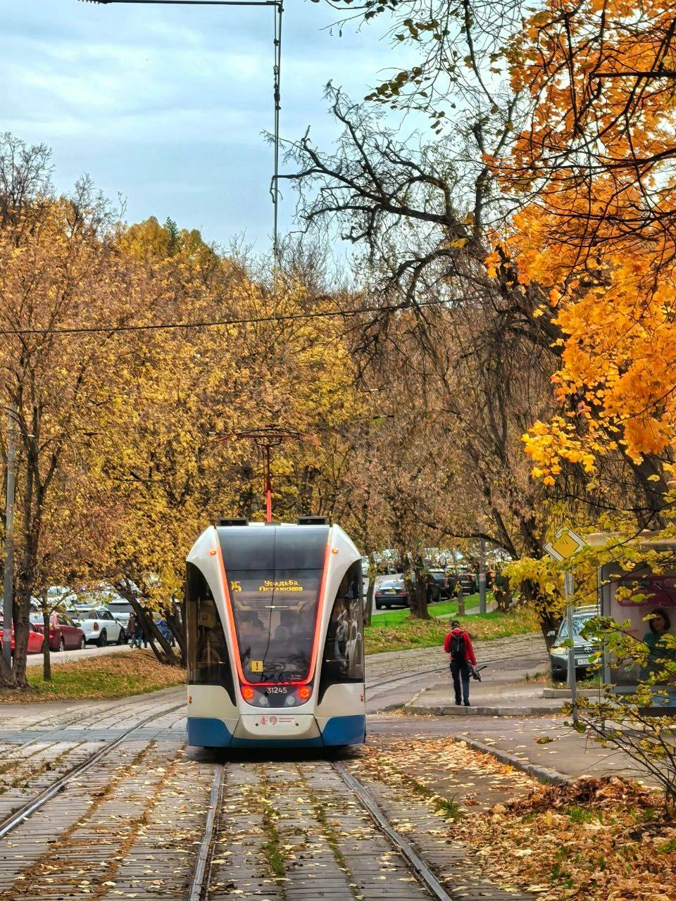 Осенние трамвайчики в Сокольниках! 😍🍂🍁🍂