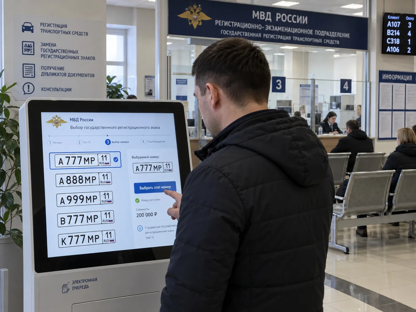 В Госдуме вновь предложили легализовать продажу «красивых» автомобильных номеров. Почем...