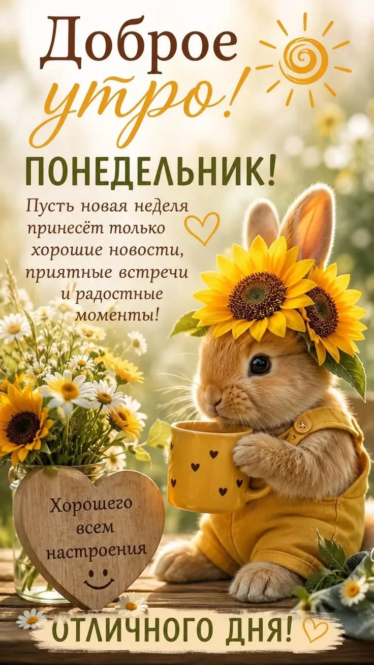 С началом рабочей недели, друзья 🍁