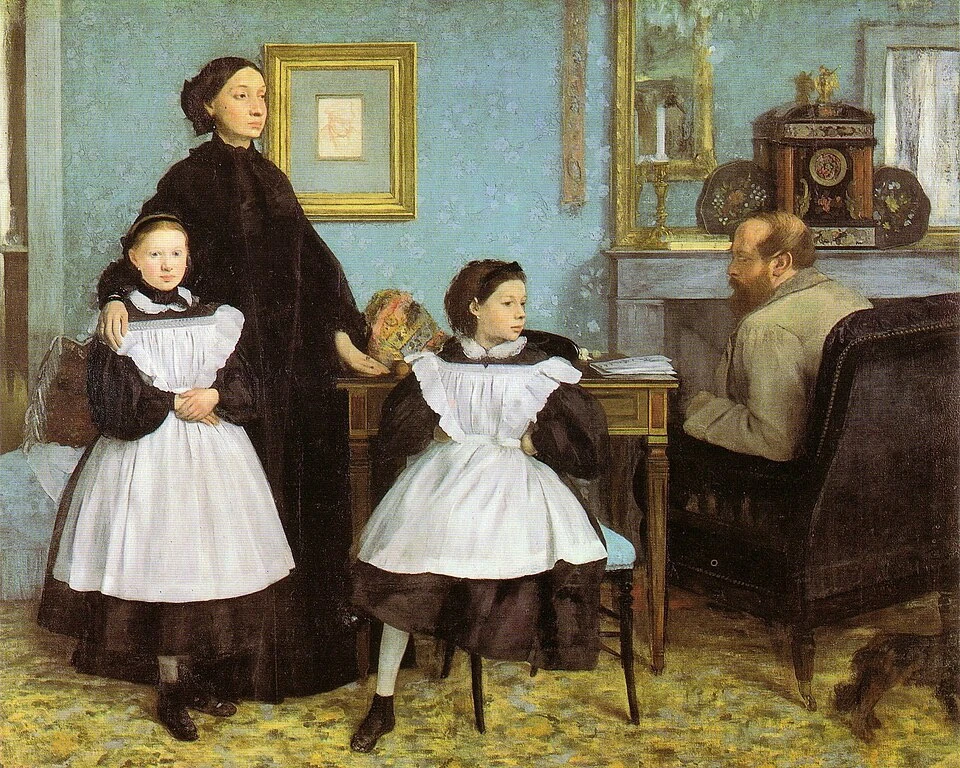 Эдгар Дега «Семья Беллелли» 1858-1867 гг.