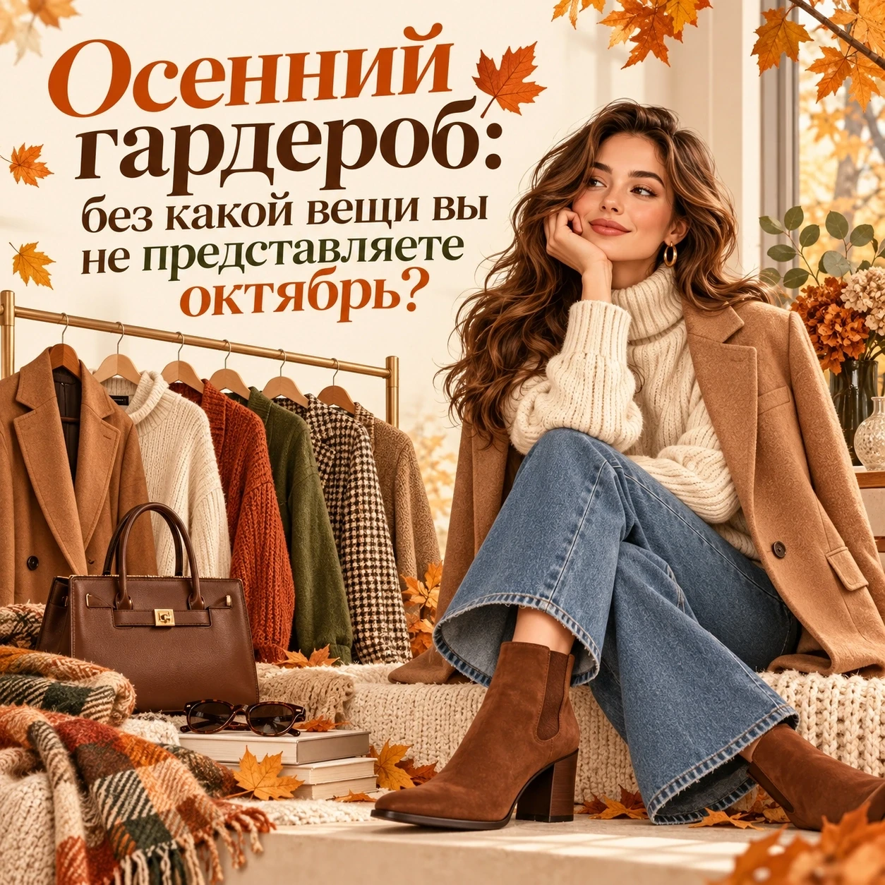🍂 Осенний гардероб: без какой вещи вы не представляете октябрь?