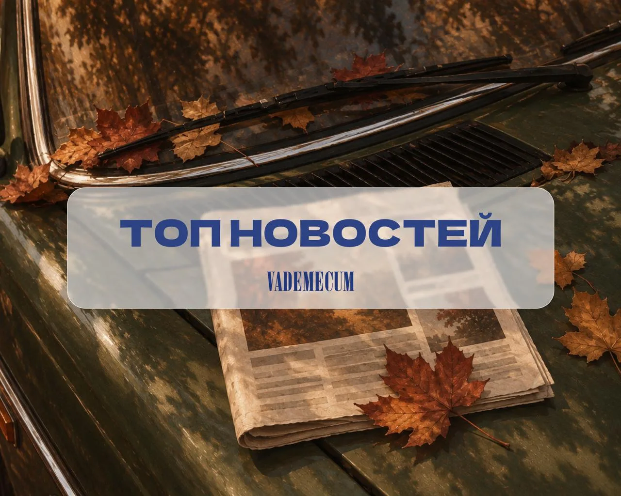 ТОП5 главных новостей за неделю по версии Vademecum