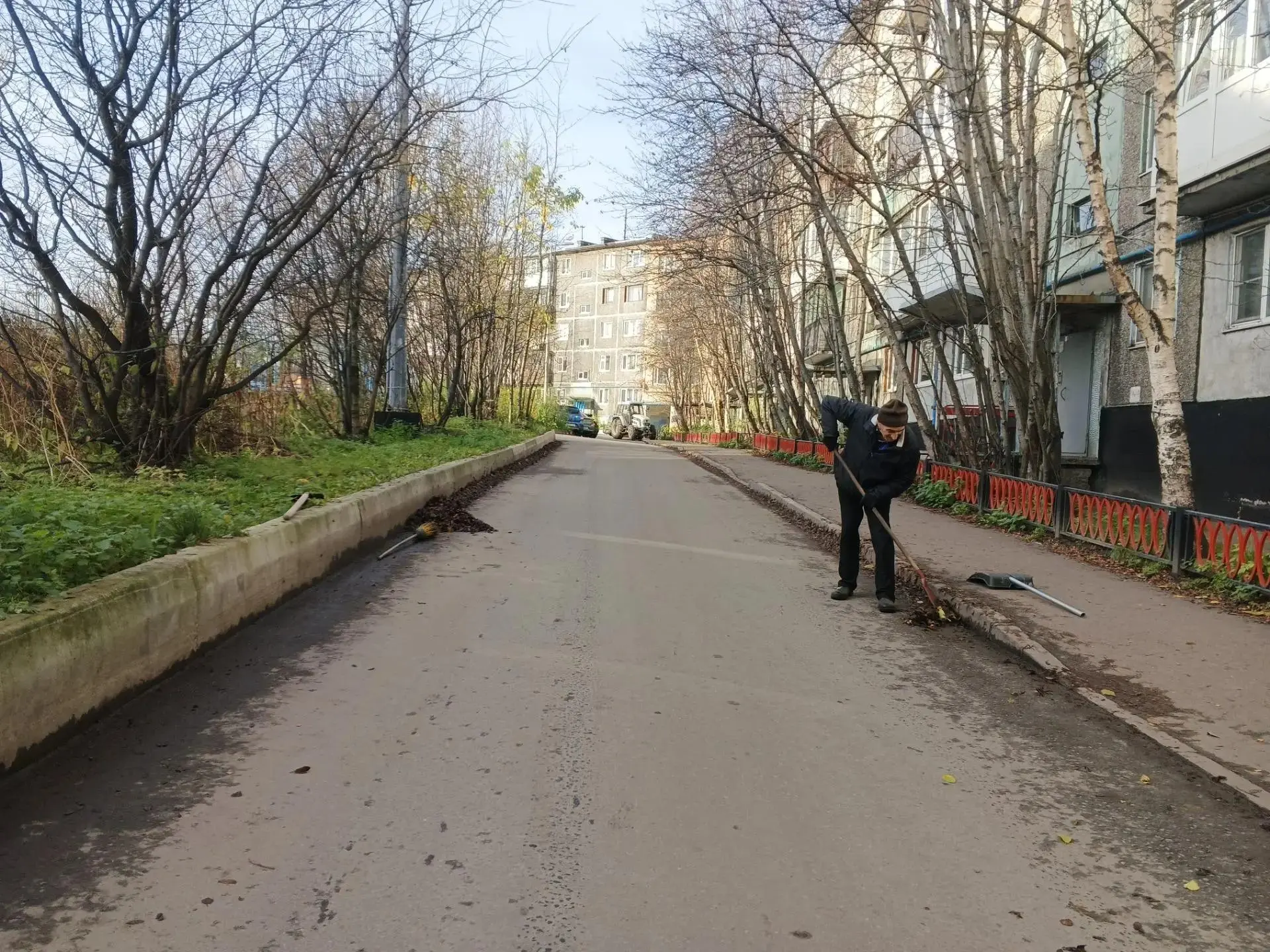 💚Сегодня техника массово шумит на фонде.