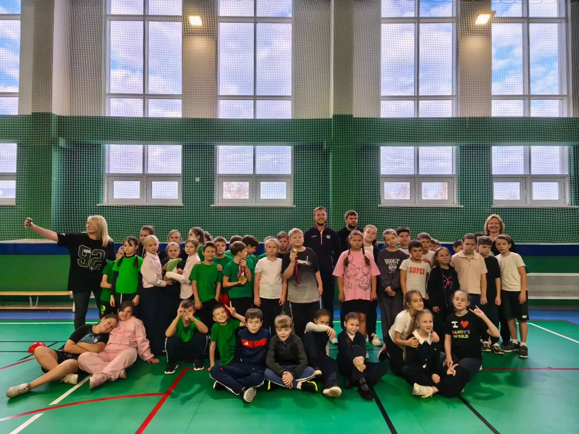 Олимпийский чемпион в нашей школе! 🏅✨