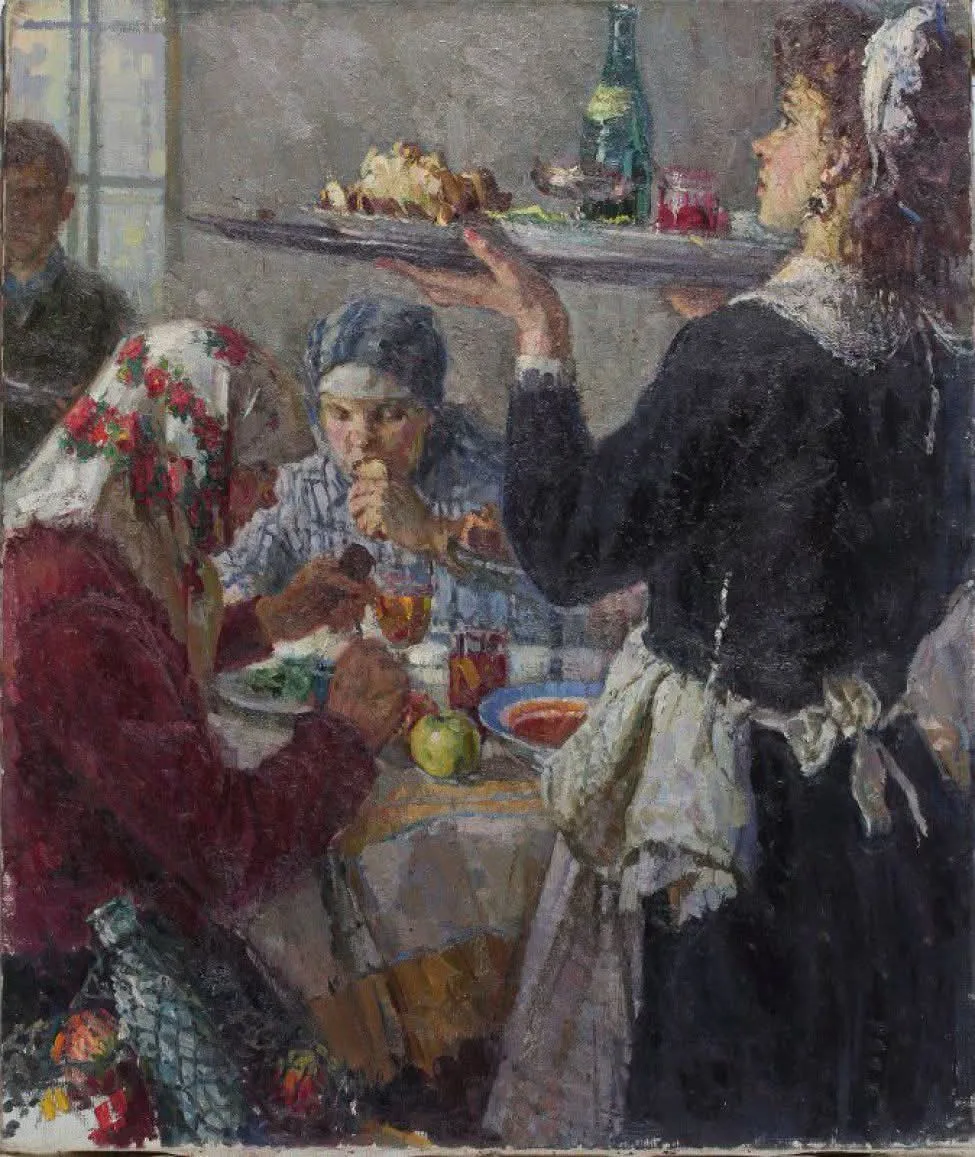 ,,В рабочей столовой" 1959 год.