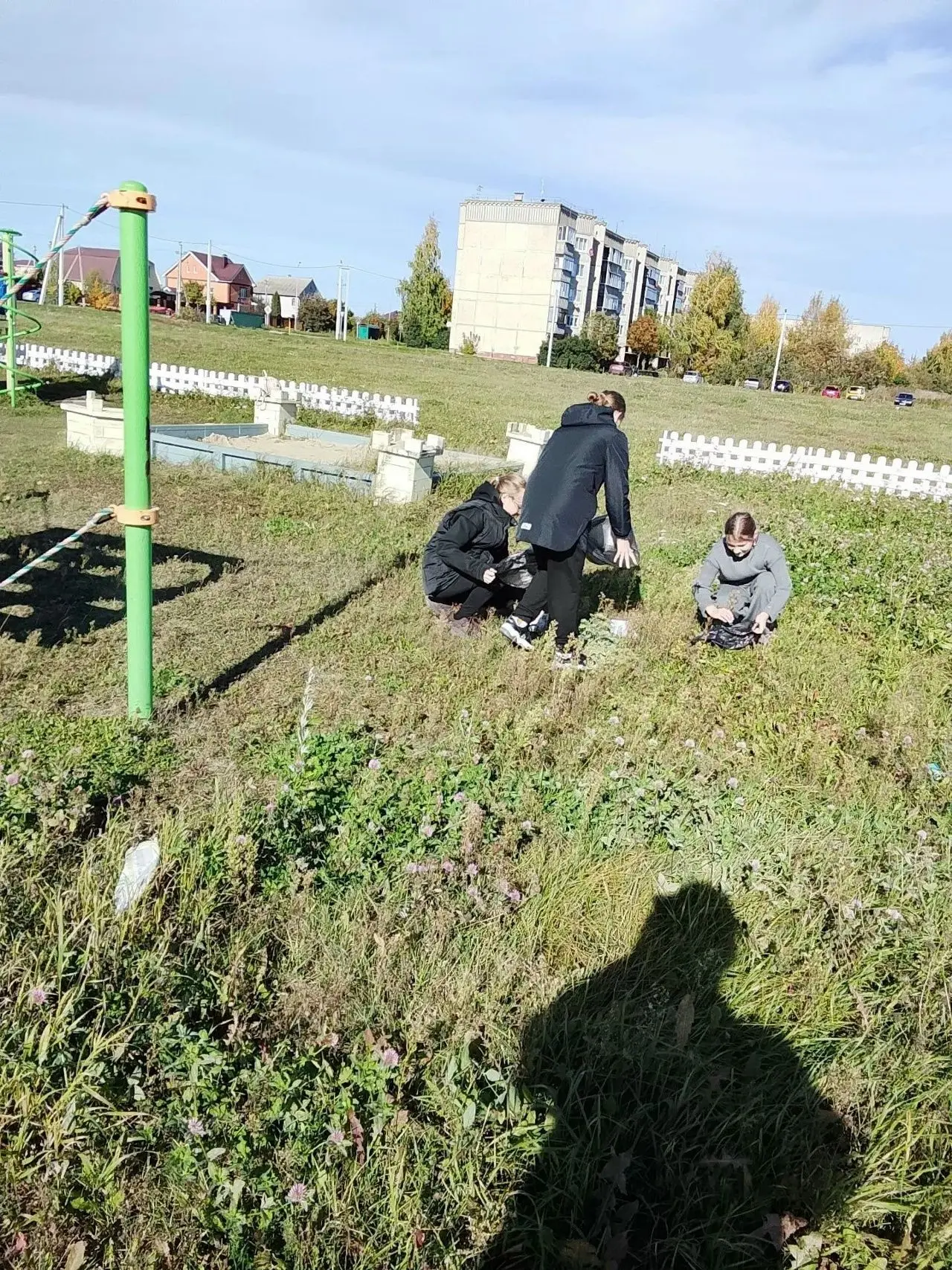 🍁В селе Косыревка провели акцию «Мы за чистое село».