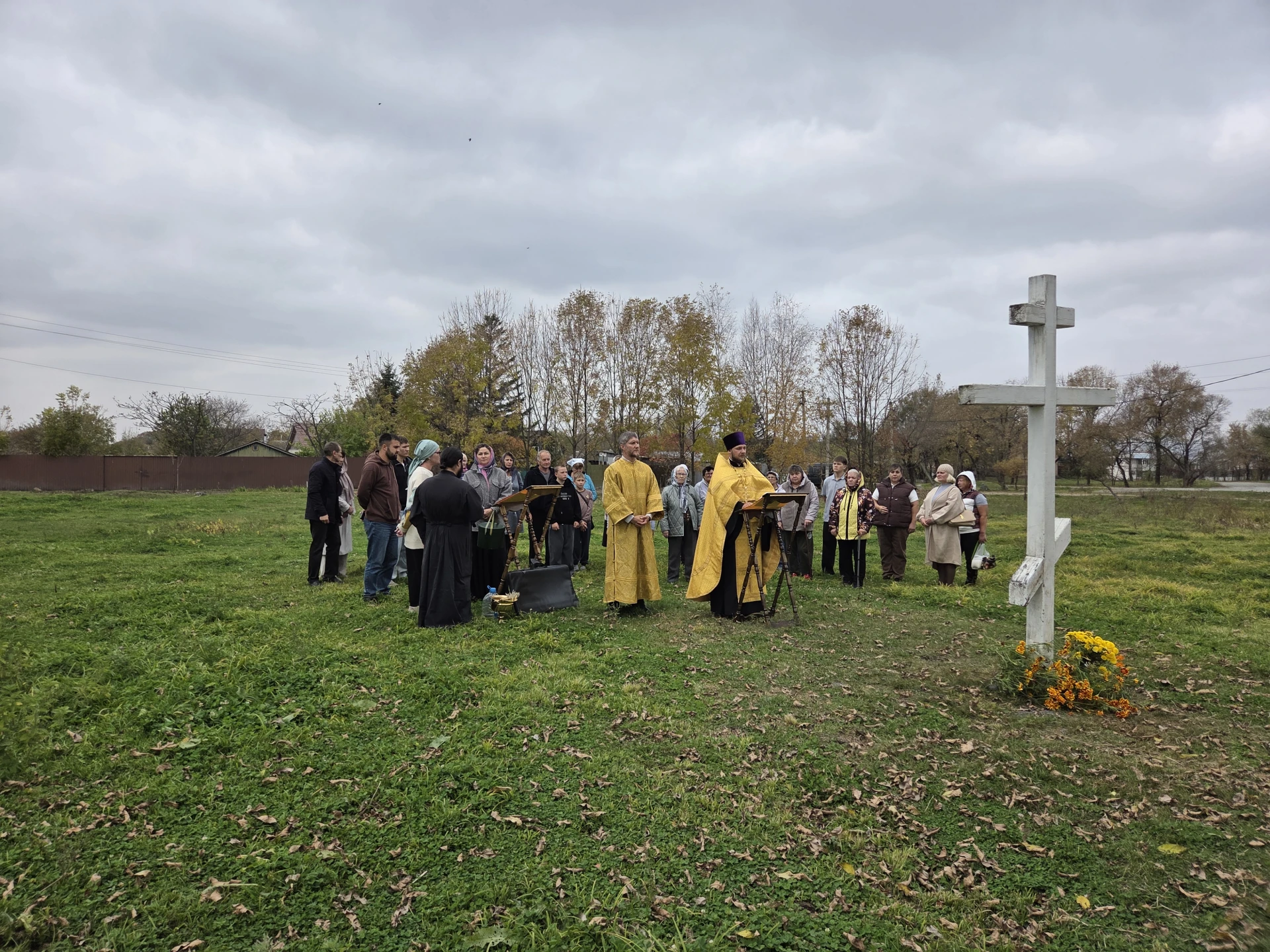 В Кневичах после долгого перерыва возобновилась общая молитва