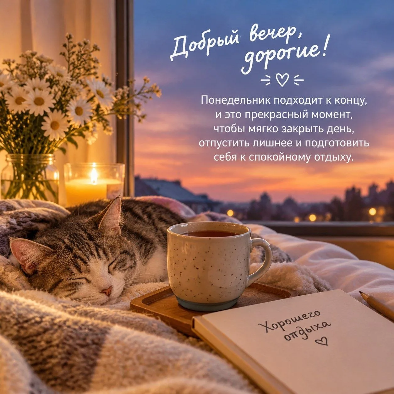 ▎🌙 Добрый вечер, дорогие!