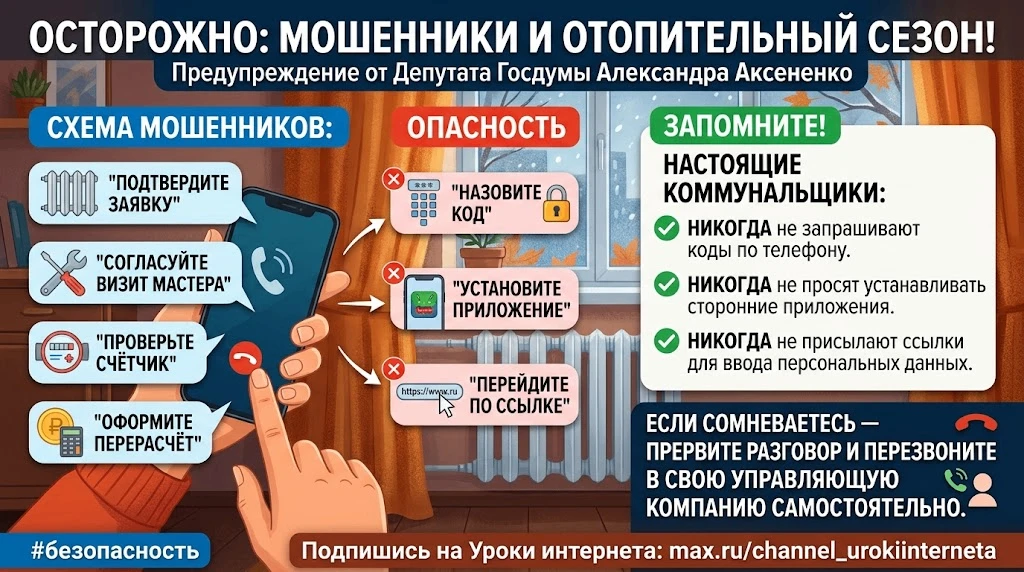 Начался отопительный сезон — мошенники снова взялись за свою любимую тему