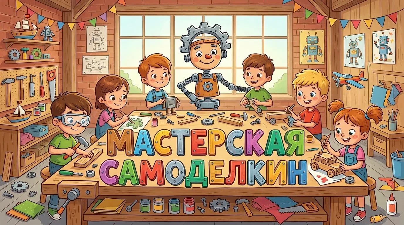 🎉Открытие кружка «Мастерская Самоделкин» — прошло на ура! 🎉