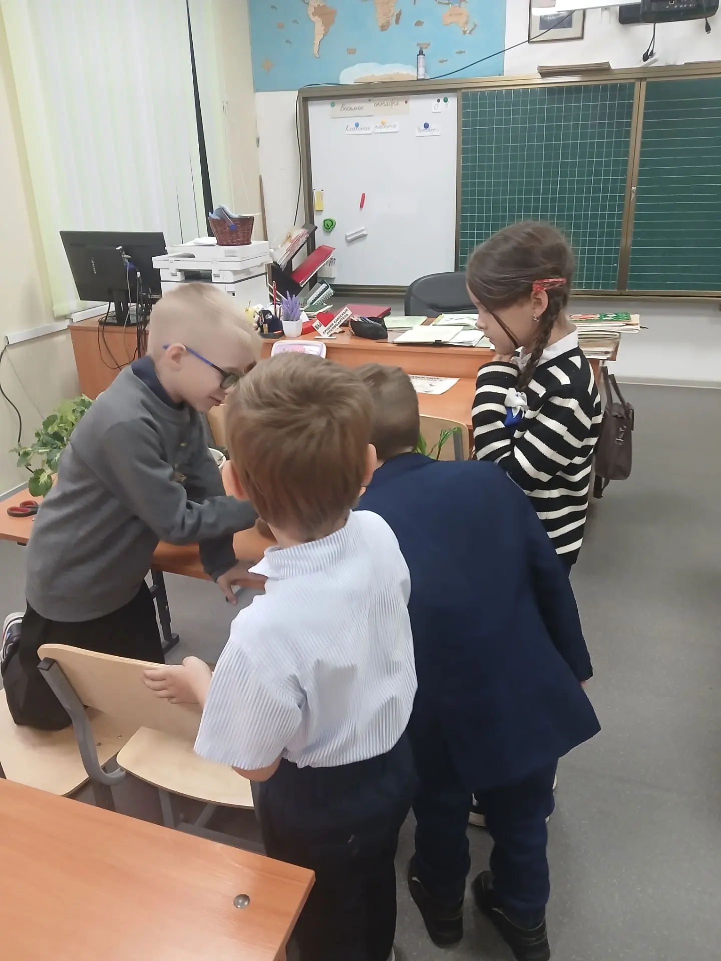🌿 Юные биологи за работой! 🌿