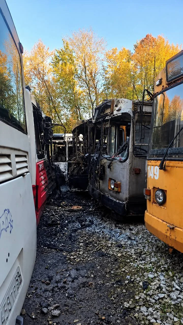В Перми установили виновников пожара в автопарке
