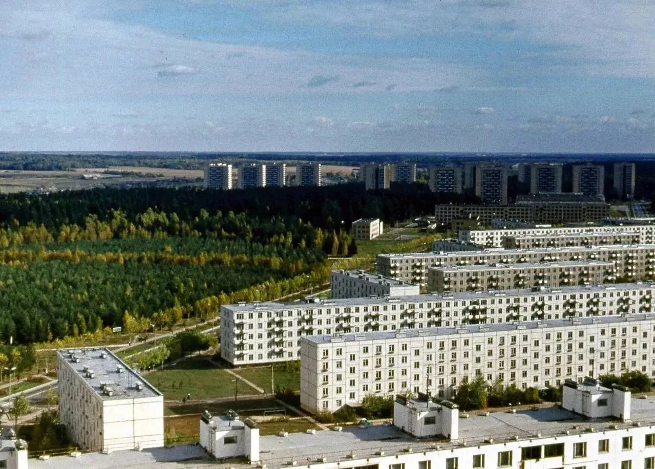 📸 Зеленоград на панораме 1972 года